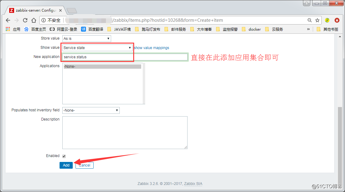 Zabbix monitoring --Zabbix create a template (templates) and monitoring item (item)