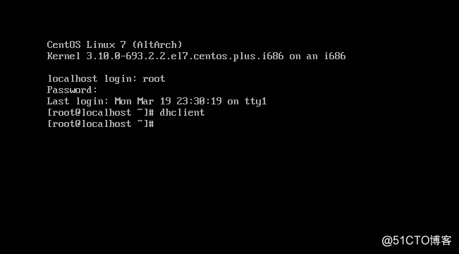 CentOS 7 配置IP