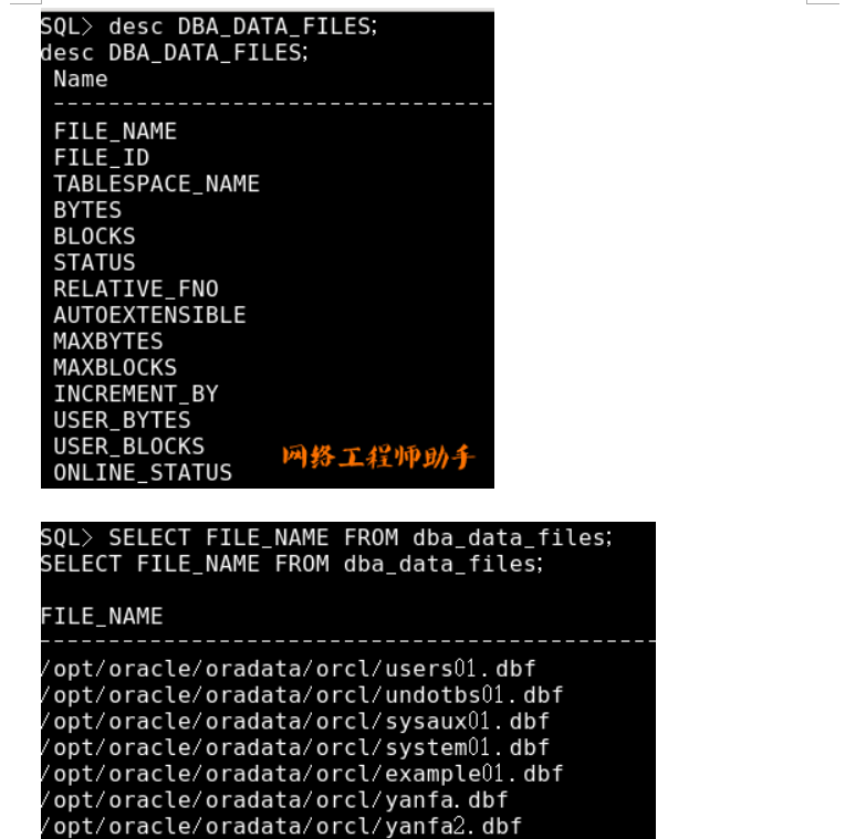 Oracle体系结构和用户管理