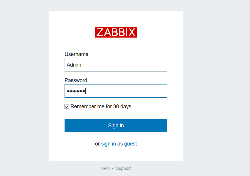 安装zabbix