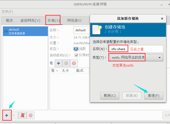 KVM虚拟机共享存储动态迁移与冷迁移