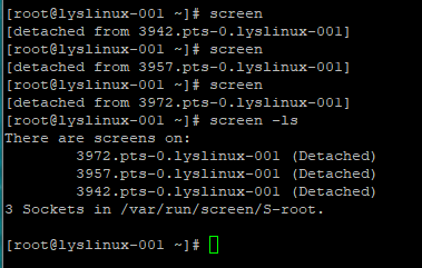 Linux 系统日志、screen 工具