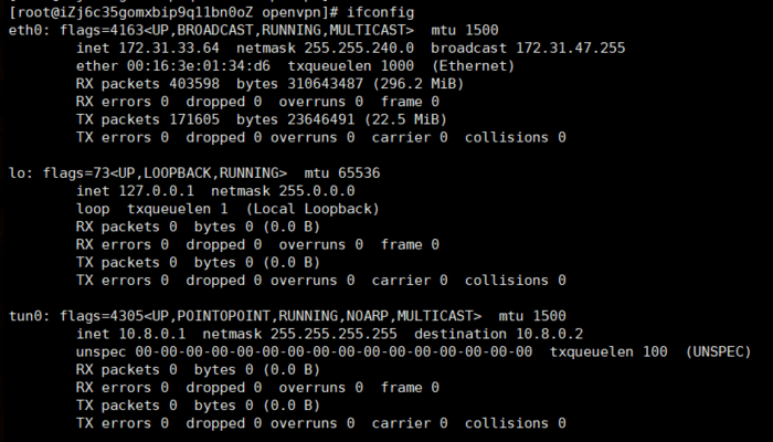 centos7.4+open***-2.4.4+easy-rsa-3.0物理机安装教程