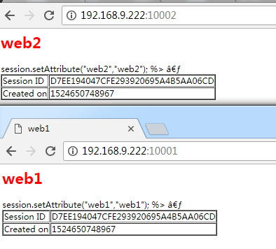 nginx+tomcat+redis负载均衡,实现session共享