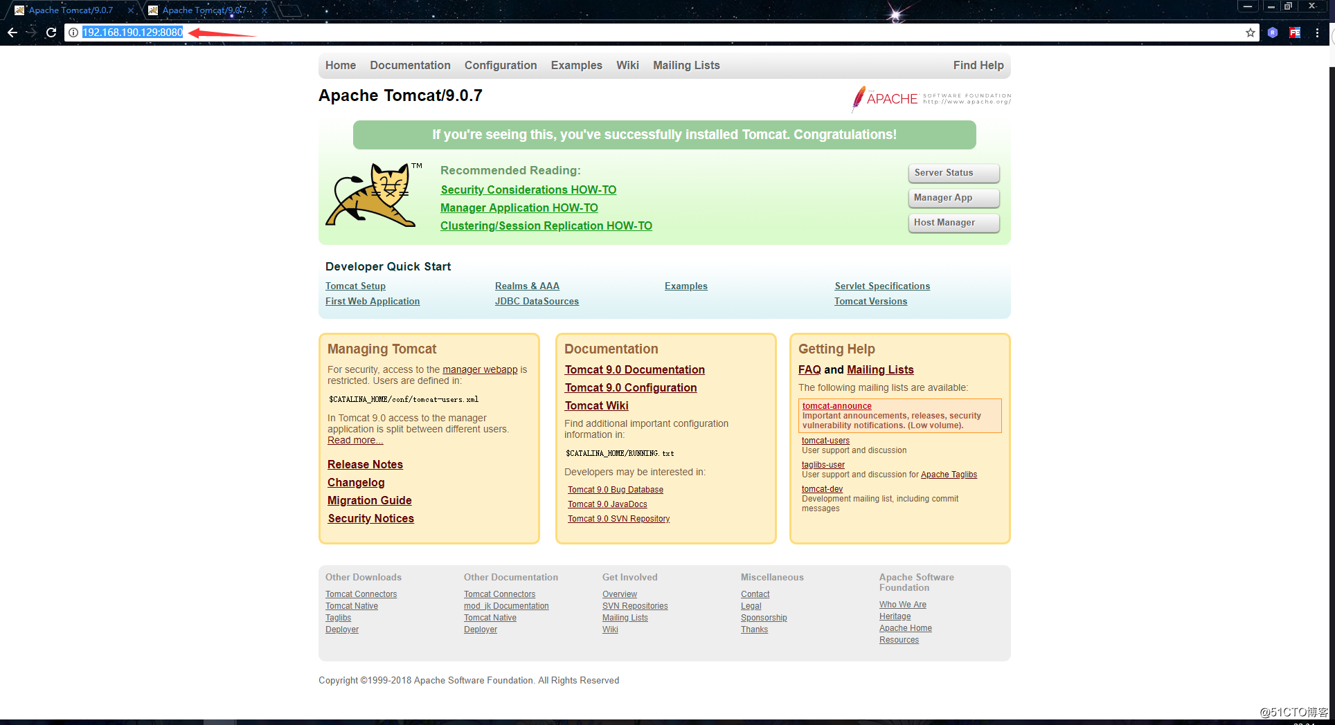 Nginx+Tomcat搭建集群环境