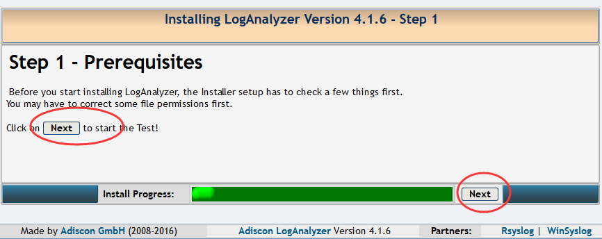 loganalyzer日志分析工具（CentOS7.4）