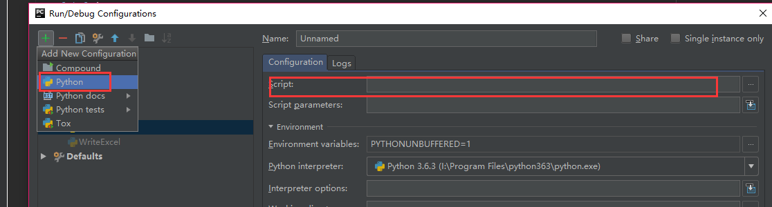 pycharm----修改脚本默认运行方式及不生成HTML测试报告解决方法