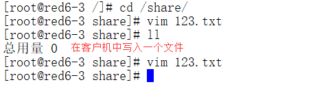 Redhat6.5中搭建NFS共享存储服务