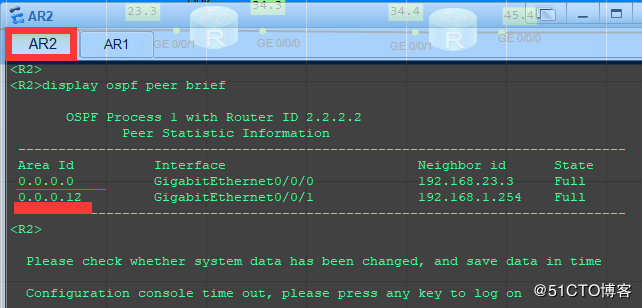 大型企业网络构建（二）——高级OSPF&虚链路应用