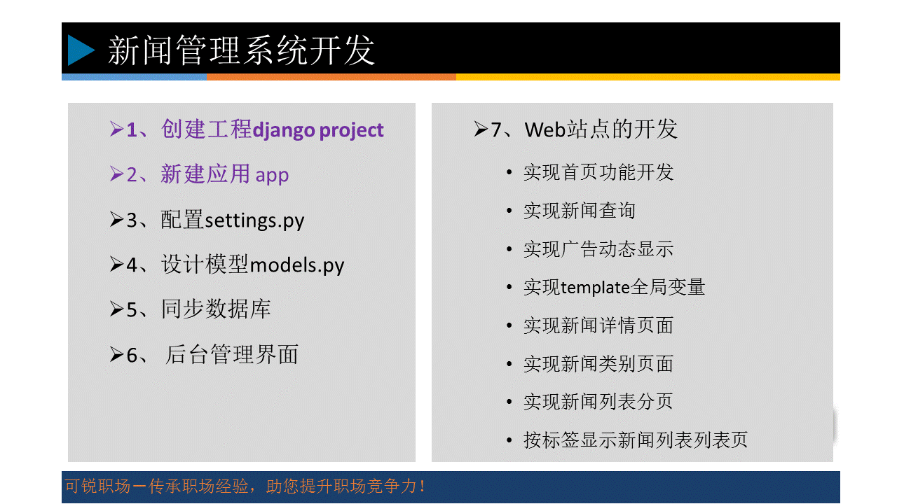 做项目学习Django2.0开发