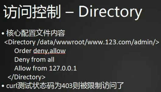 配置防盗链 访问控制Directory 访问控制FilesMatch