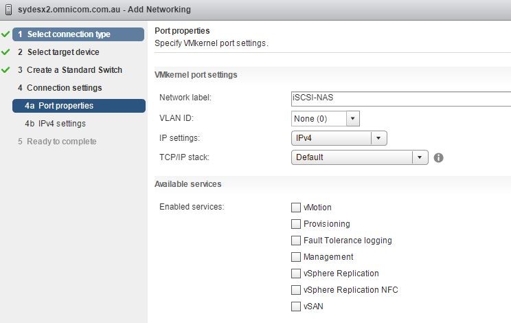 Synology NAS 存储系统多路径连接Vmware ESXi 6.5