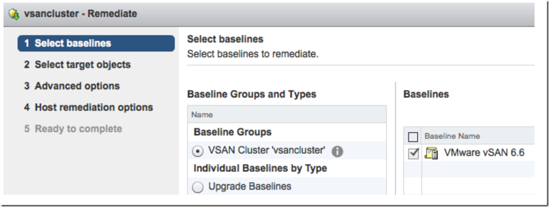 【VMware vSAN 6.6】5.5.Update Manager:vSAN硬件服务器解决方案