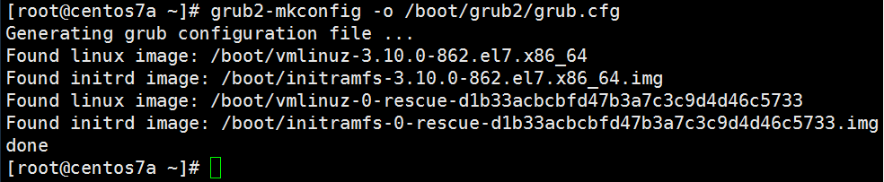 grub2故障举例及修复