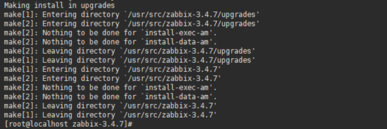 Centos7源码安装Zabbix3.4.7