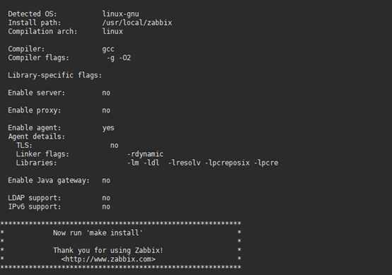 Centos7源码安装Zabbix3.4.7