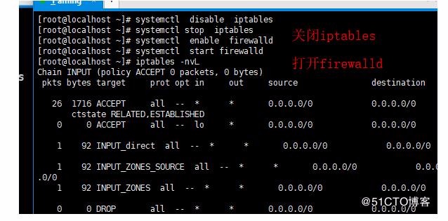 10.19 iptables规则备份和恢复  firewalld的9个zone firewalld关