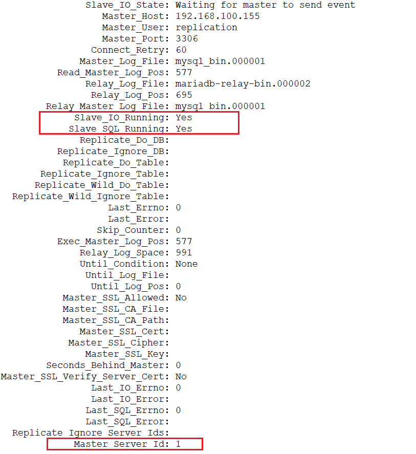 MySQL-MMM高可用群集（本篇使用MariaDB代替MySQL进行实验部署）