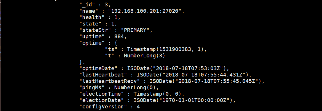 MongoDB复制集部署和基本管理