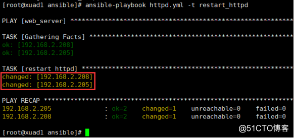 通过ansible批量管理Linux服务器：playbook作业