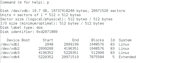 Linux（RadHat）基础学习—系统存储设备与系统分区