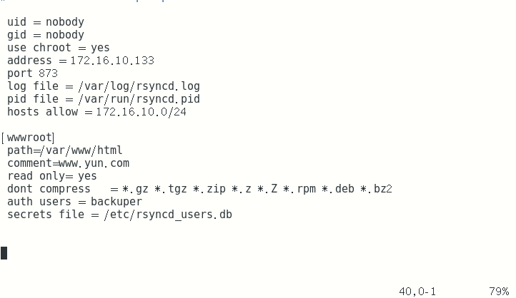 rsync远程同步及rsync+inotify实时同步