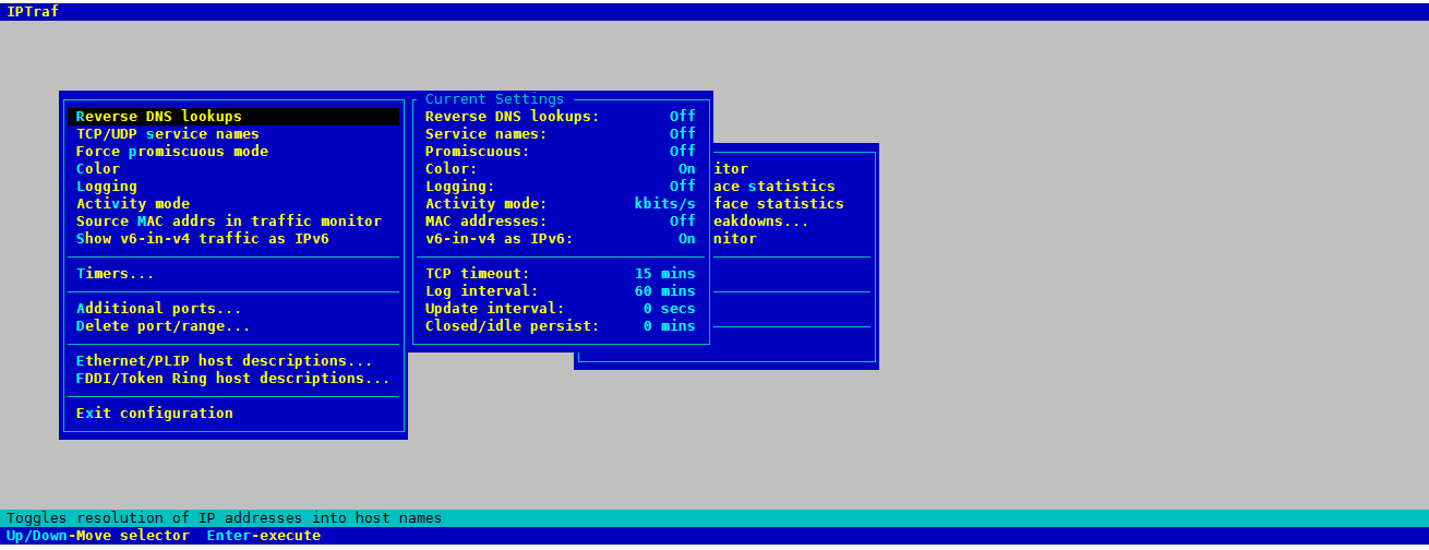 linux网络流量查看命令