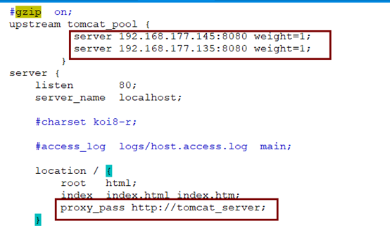 在centos7上实现nginx+tomcat负载均衡