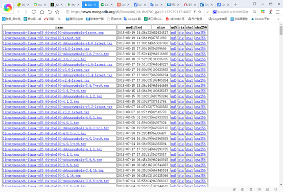 Centos7源码安装MongoDB-3.6