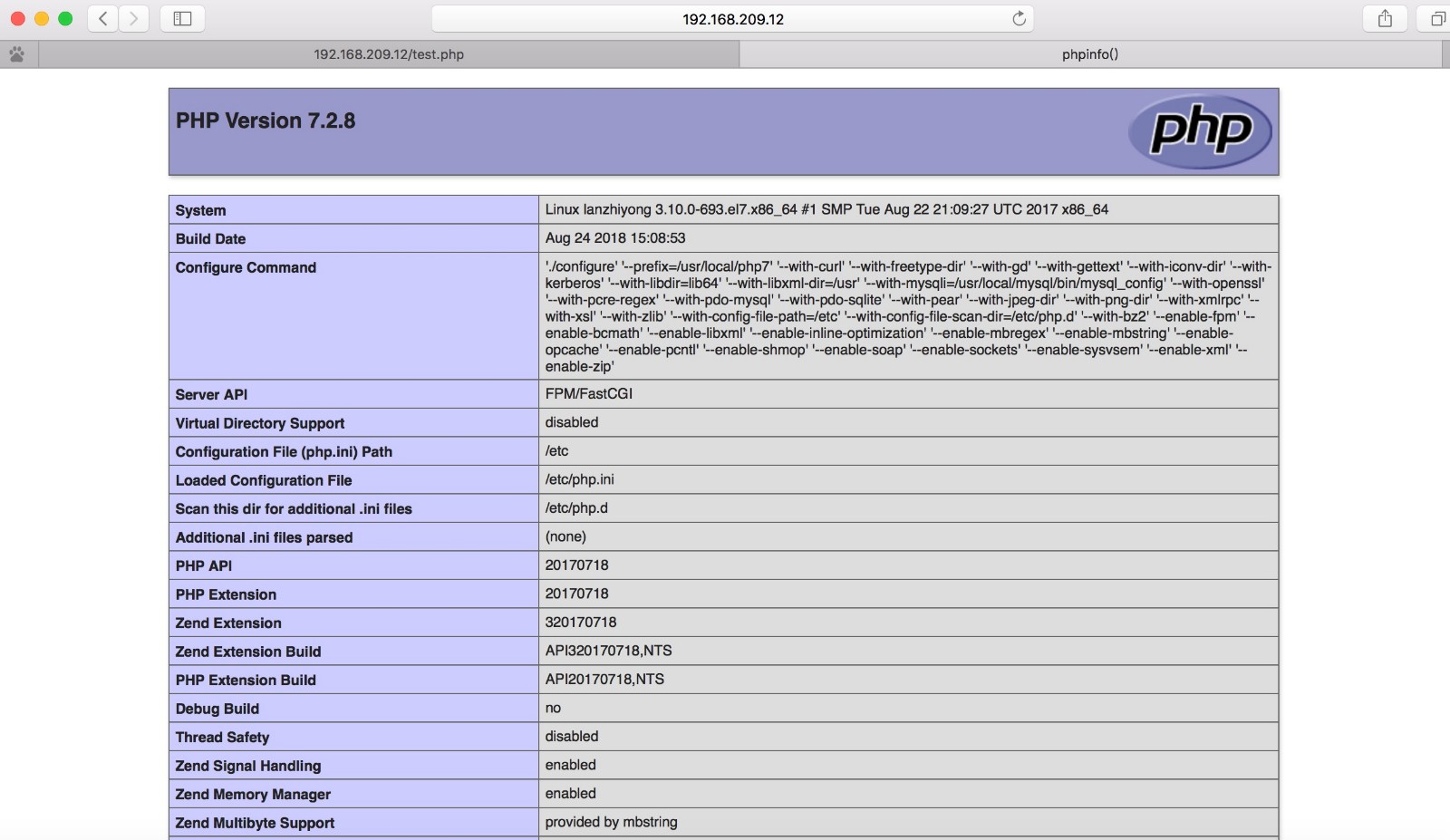 Linux中详细搭建Lnmp架构(编译安装)