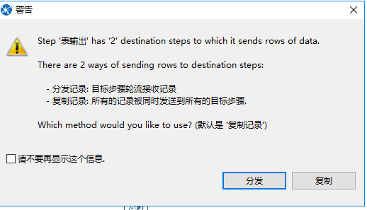 ETL工具kettle的数据分发和复制的区别