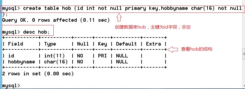 Mysql数据库基本应用