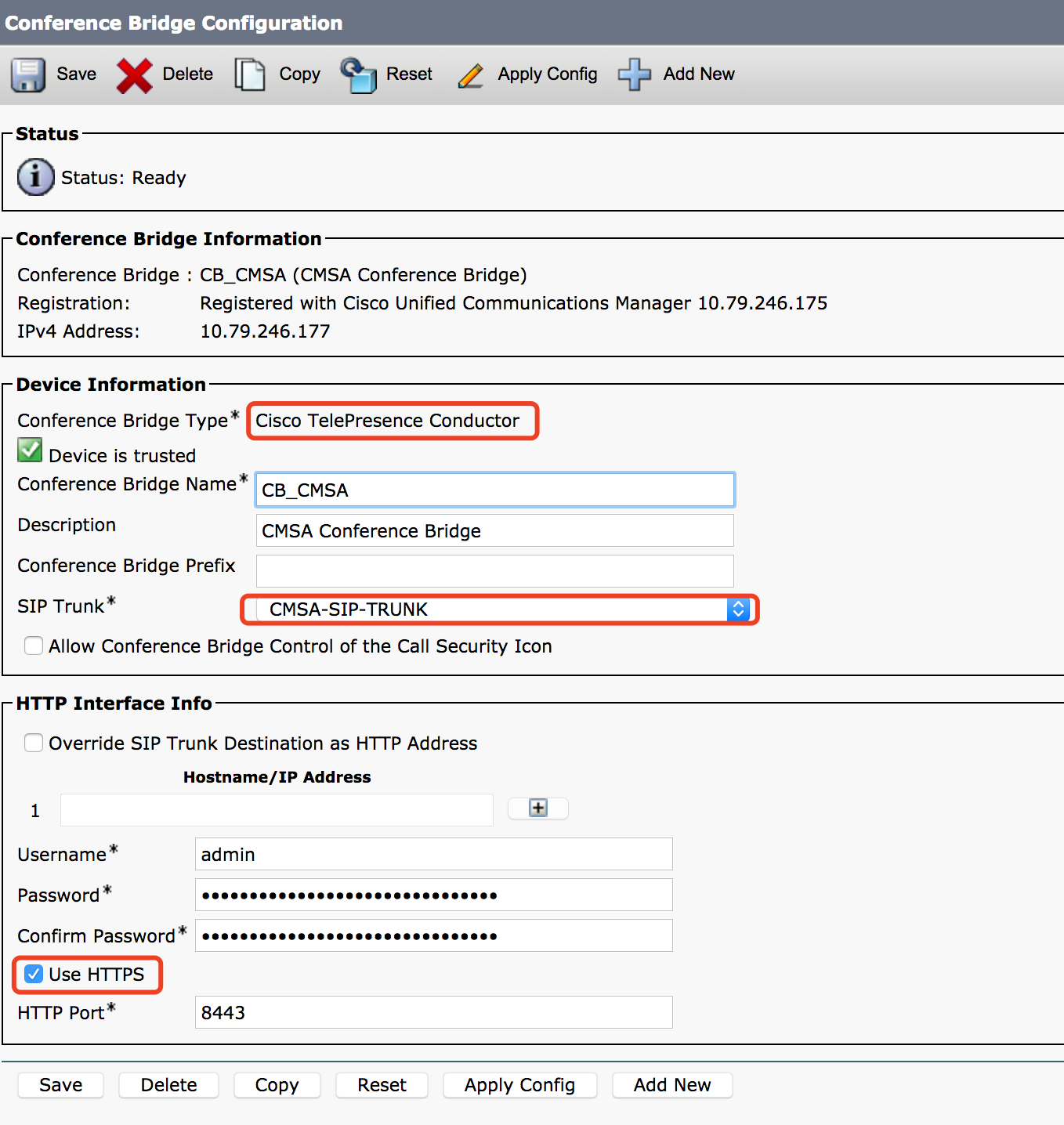 Cisco CMS Ad-Hoc Conferencing with CUCM