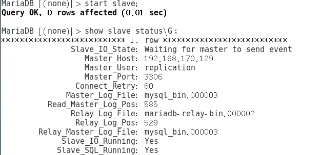 MariaDB-MMM高可用群集