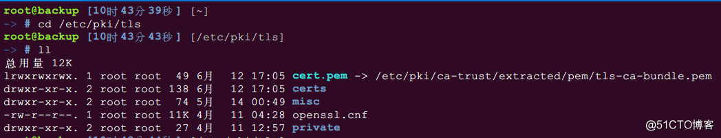 OpenSSL(私有CA)
