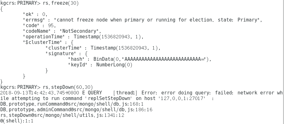 MongoDB复制集