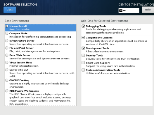 Centos7的安装及基本优化