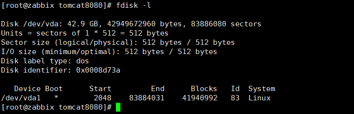 Linux-df、du、磁盘分区