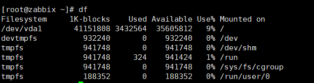 Linux-df、du、磁盘分区