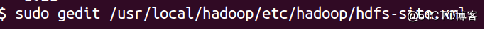hadoop在ubuntu上的安装流程