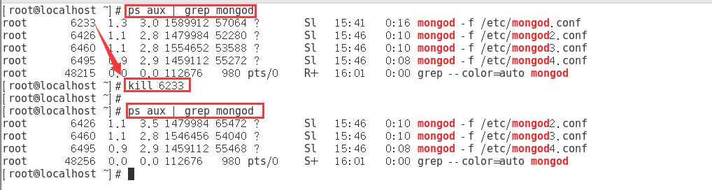 mongodb 添加复制集