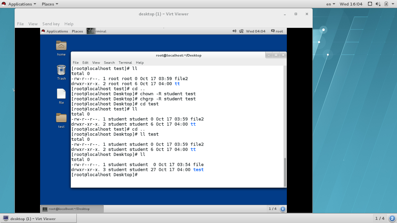 linux菜鸟基础学习 （三）  文件权限