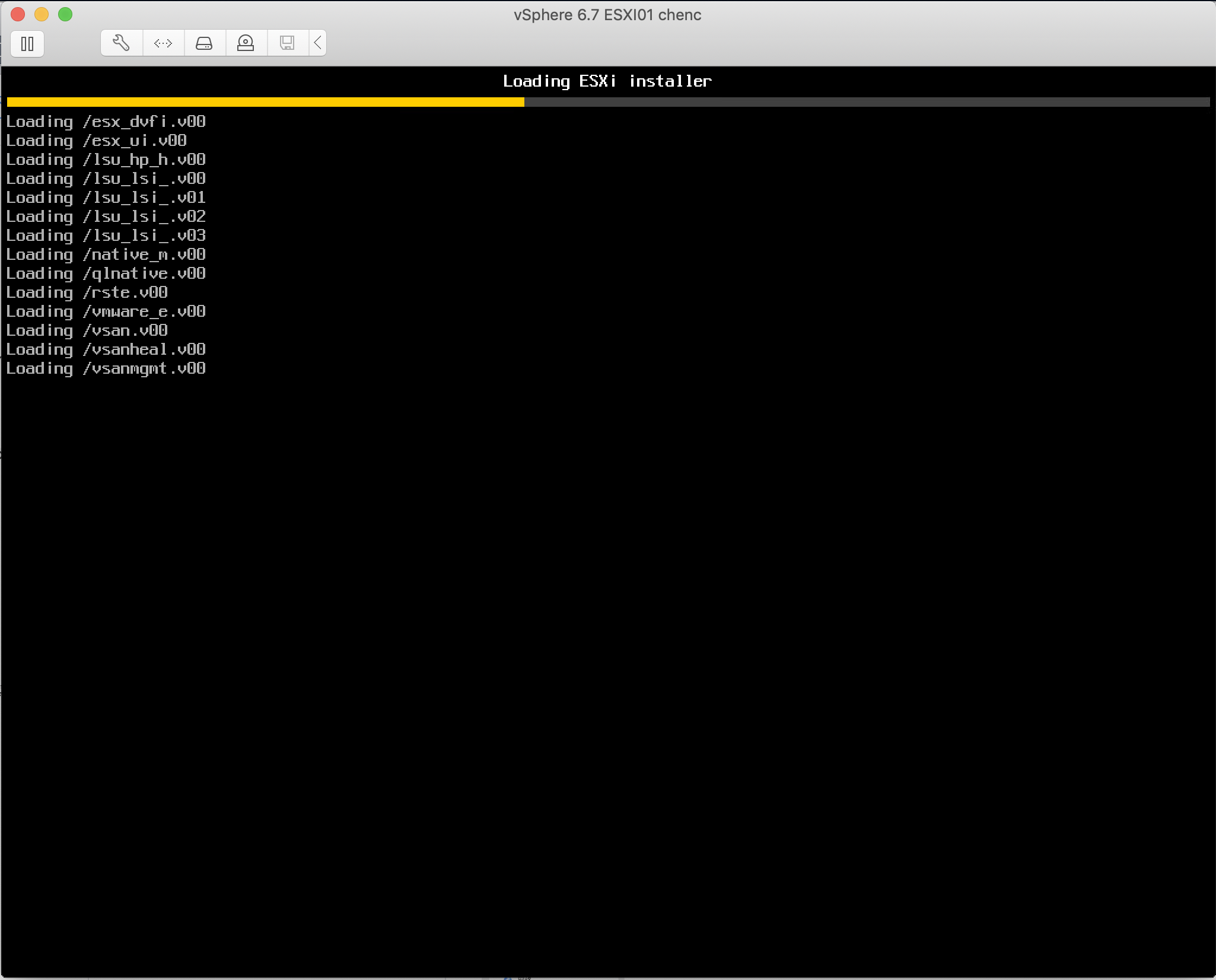 VMware：vSphere 6.7（ESXI 6.5）安装步骤