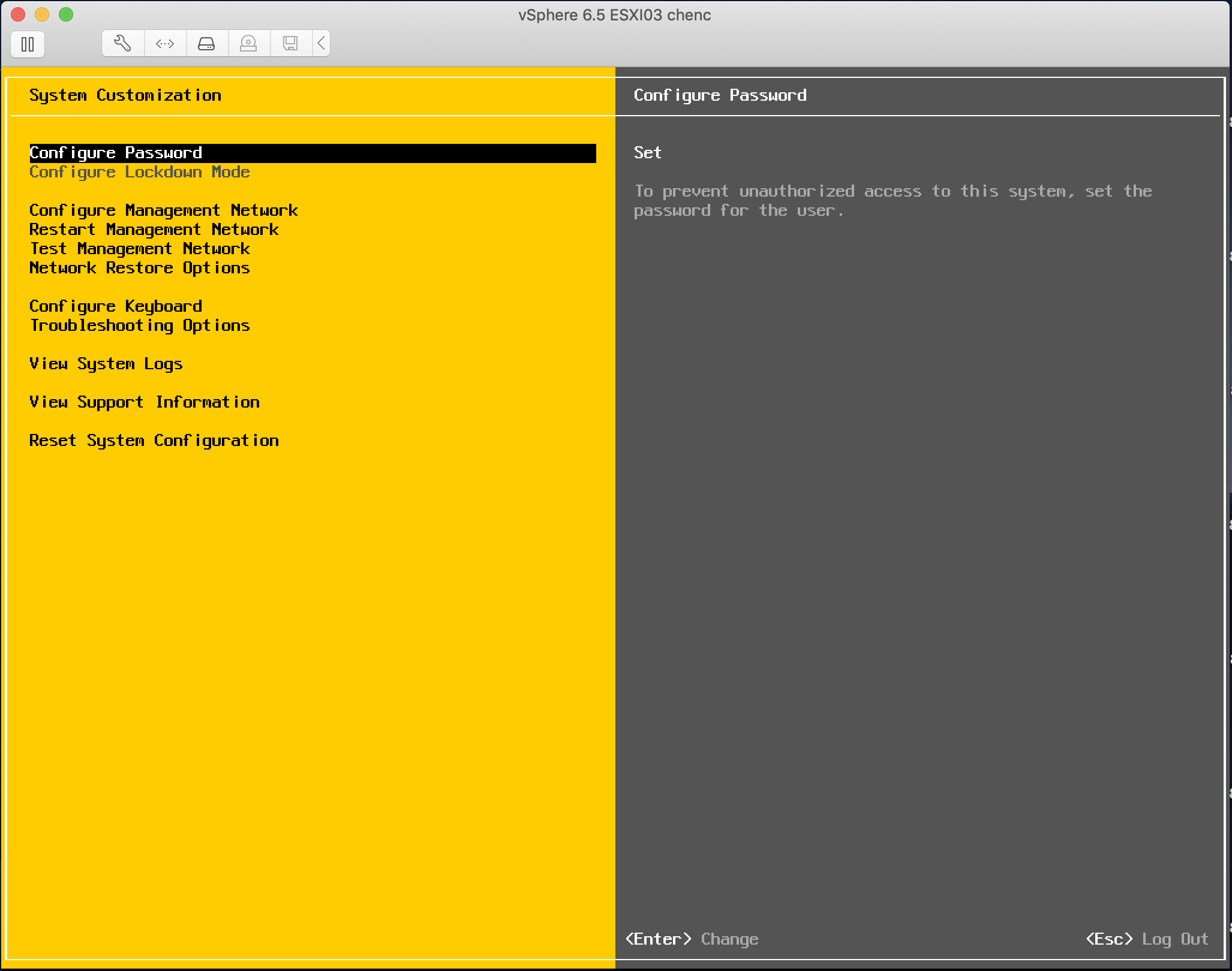 VMware：vSphere 6.7（ESXI 6.5）安装步骤