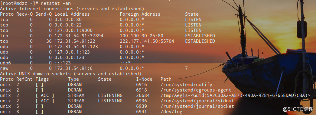 linux-日常运维-查看网络状态