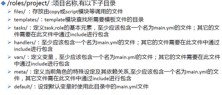 自动化运维工具ansible 角色Roles介绍（三）