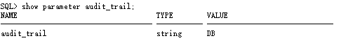 Oracle审计参数