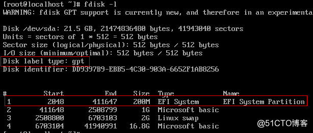UEFI启动模式的服务器使用U盘安装Linux系统