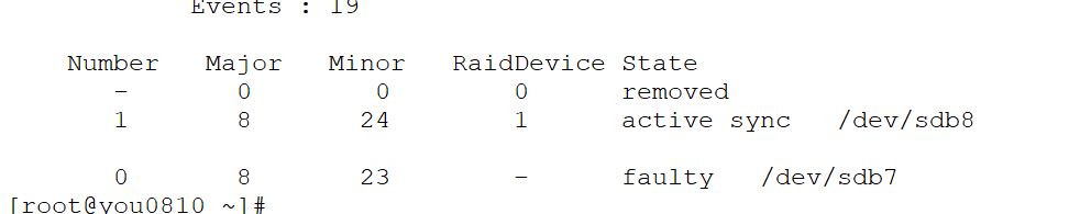 关于raid的基本原理、软raid的实现演示