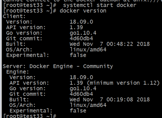 centos7安装docker